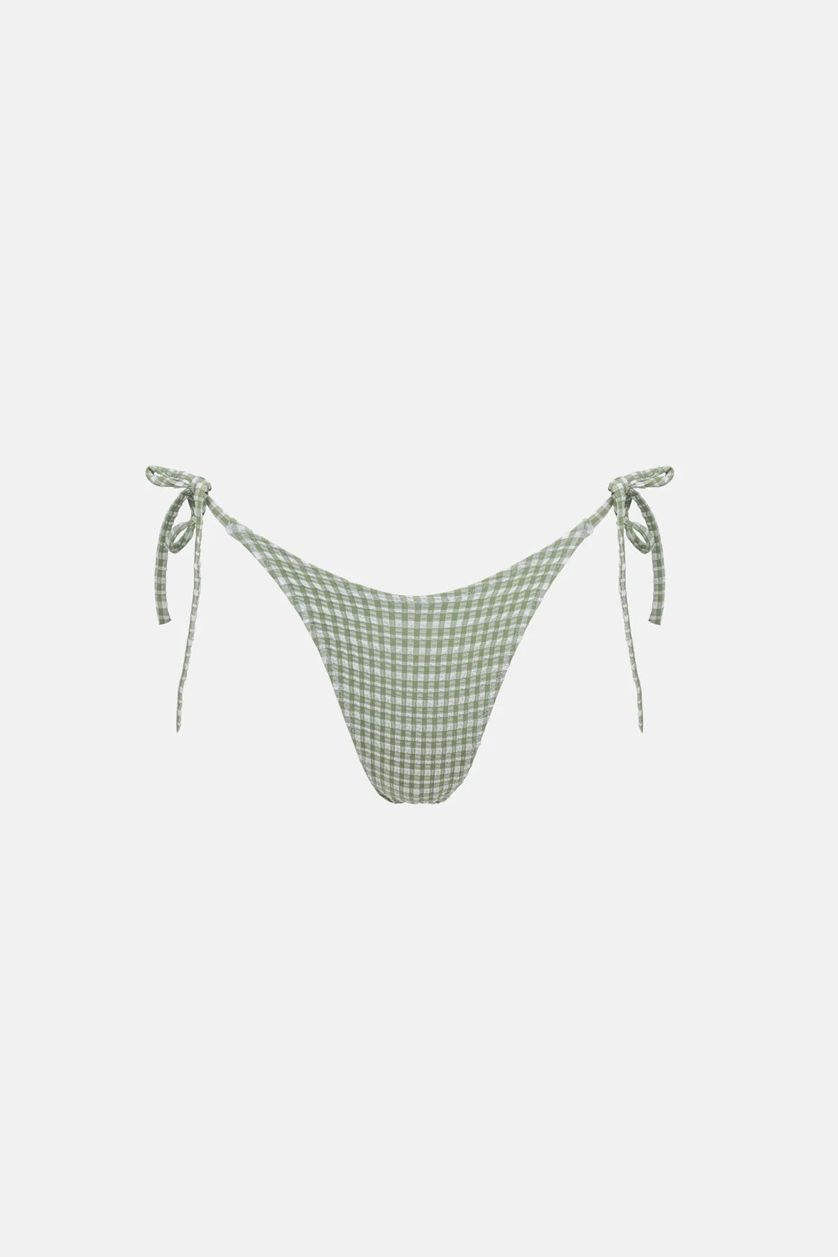 Lola Check Tie Side Hi Cut Pant