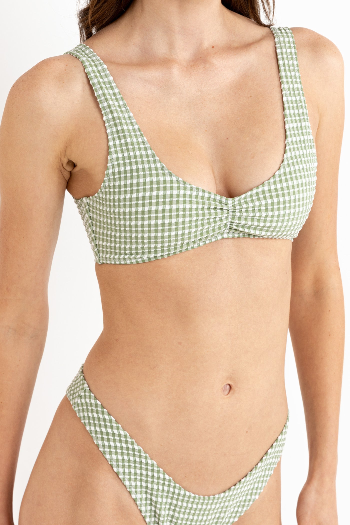 Lola Check Crop Top