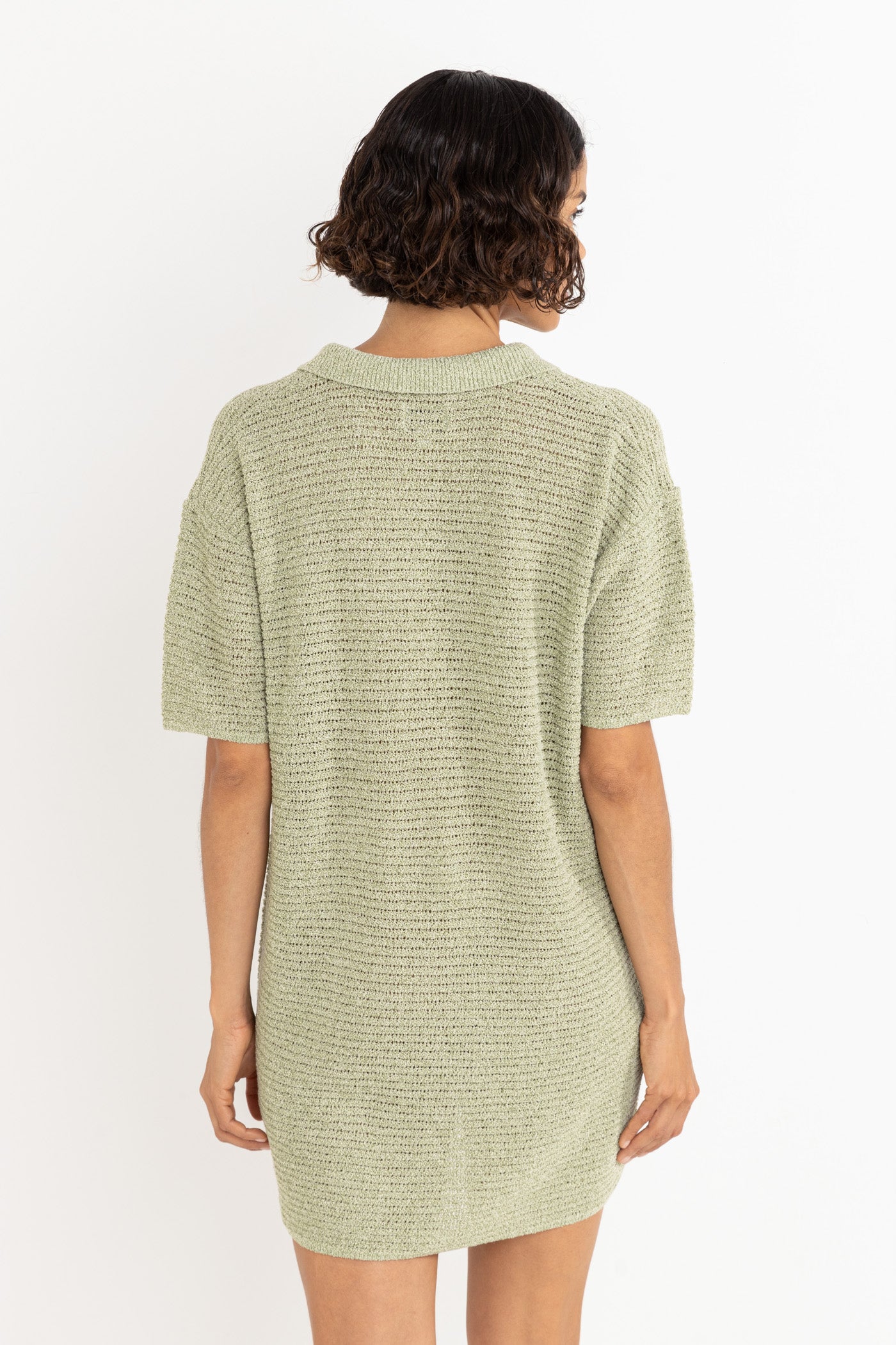 Abby Knit Shirt Dress