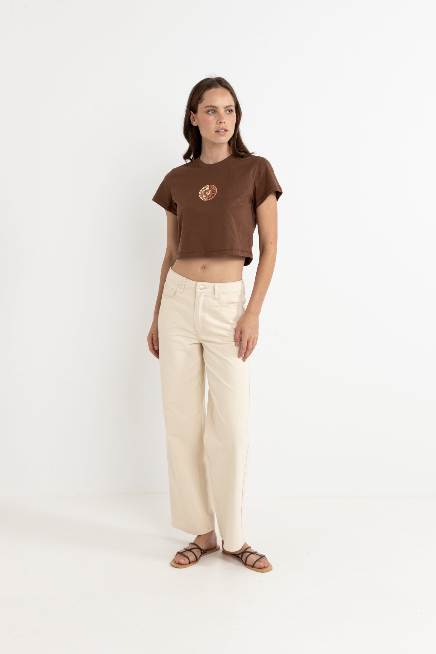 Rhythm Sun Crop Crew Tee