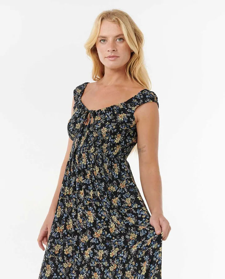Pacific Rider Ditsy Maxi Dress