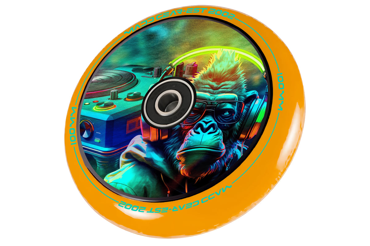 Madd 100mm Gorilla Wheel Orange