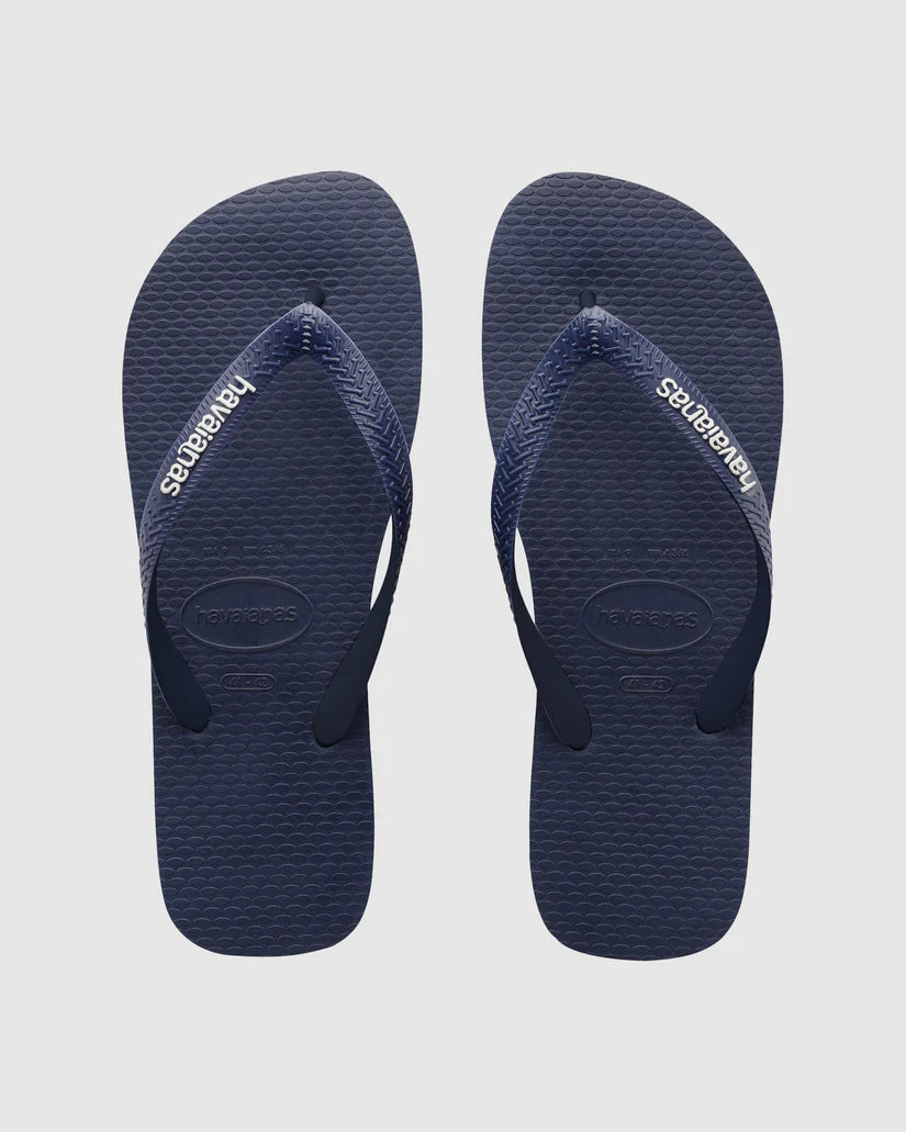 Havianas Brazil Logo Navy