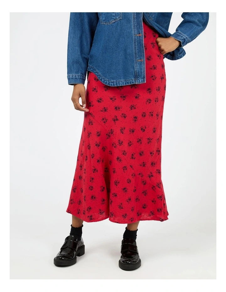 Tully Floral Maxi Skirt