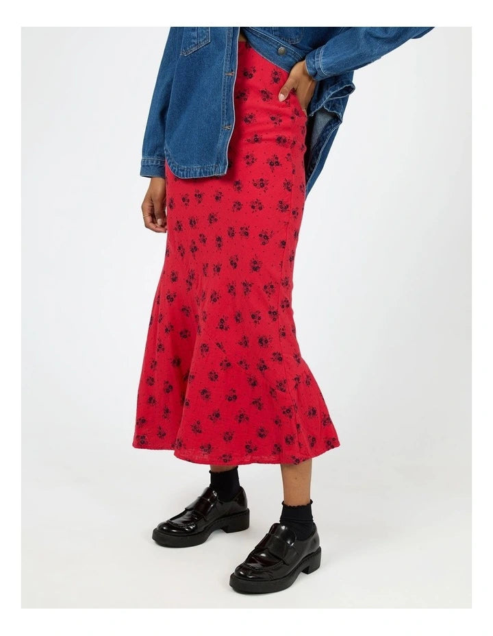 Tully Floral Maxi Skirt