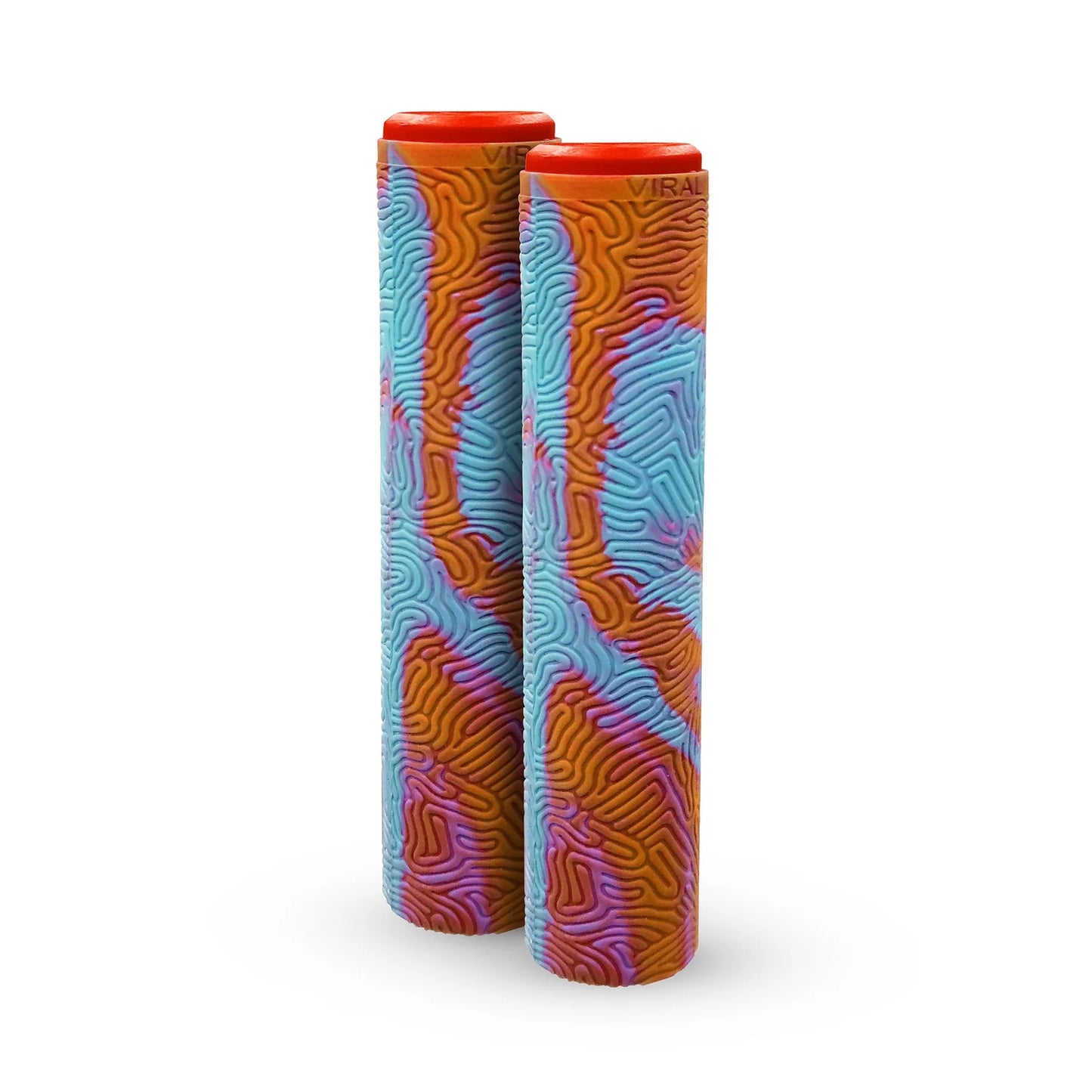 Madd MFX 180mm Viral TPR Grips Teal/ Orange