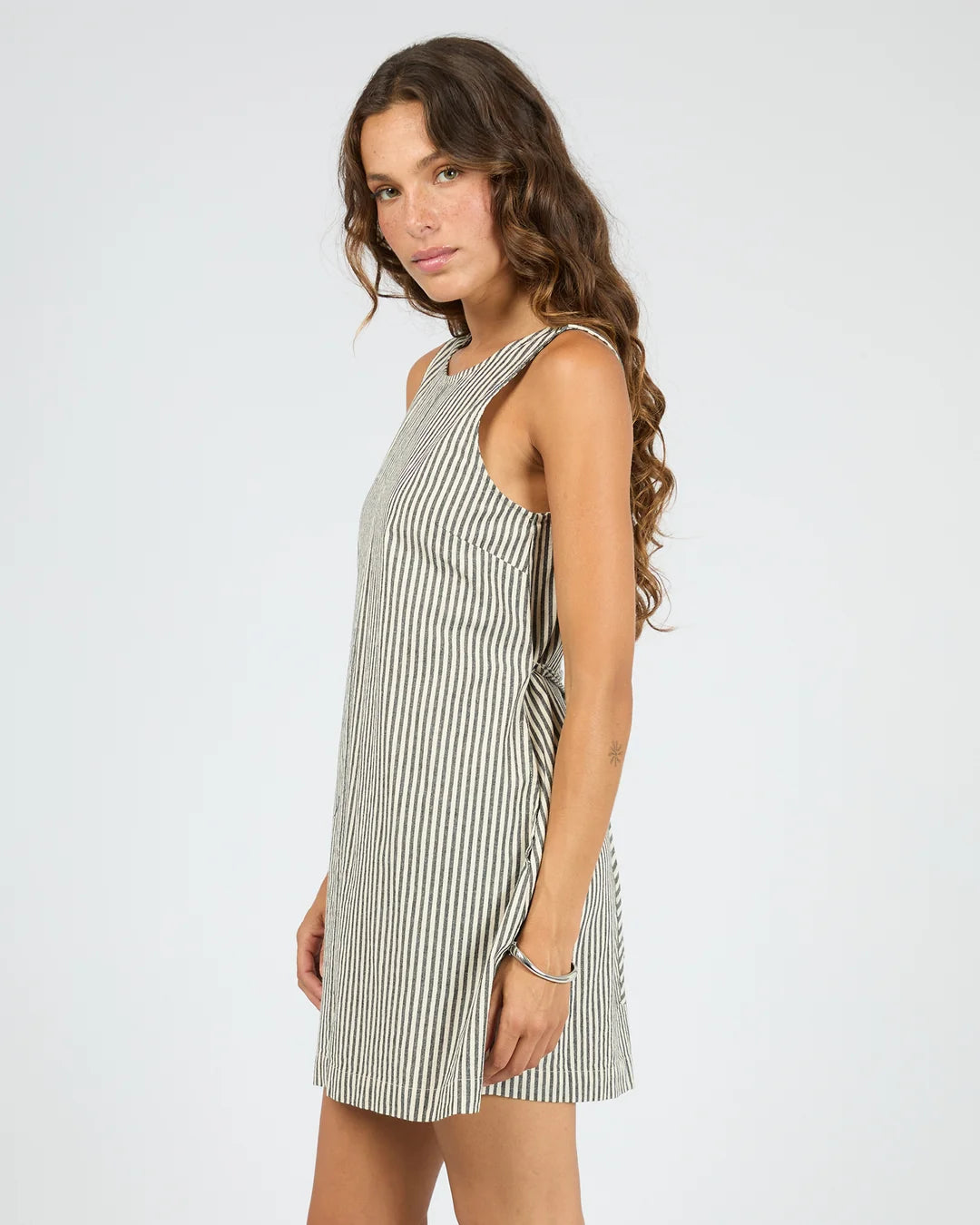 Sunday Tie Waist Mini Dress