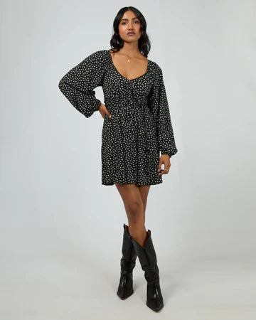 Wren Long Sleeve Mini Dress