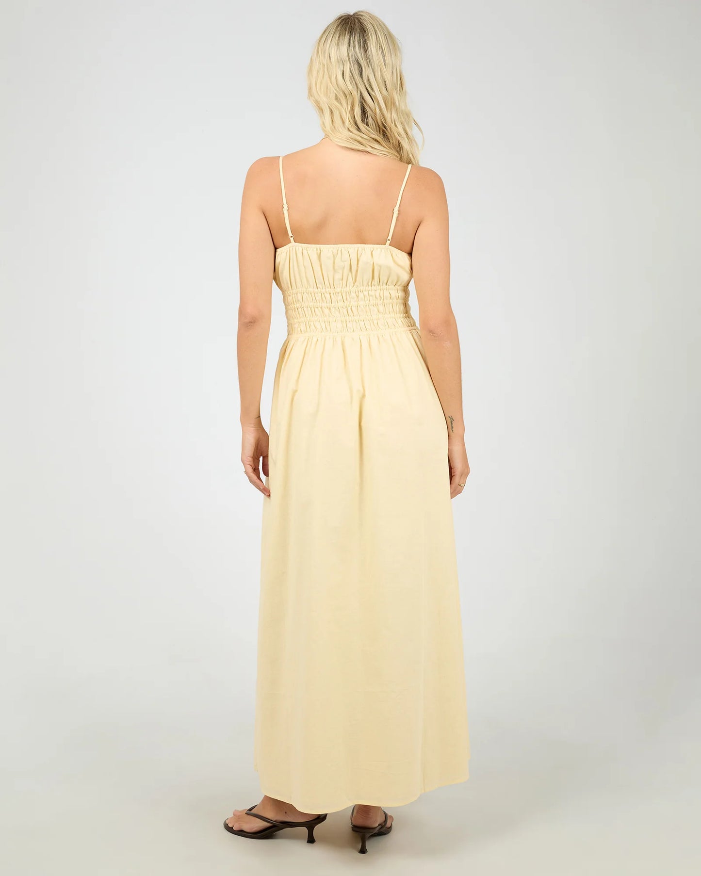 Alessa Linen Maxi Dress