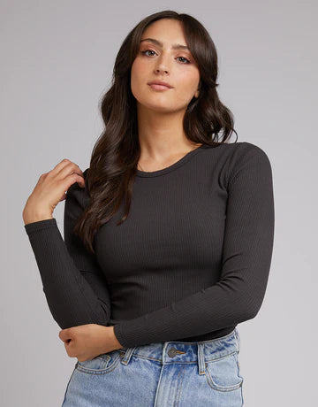 Eve Rib Baby Long Sleeve Tee