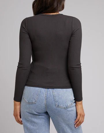 Eve Rib Baby Long Sleeve Tee