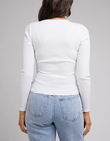 Eve Rib Baby Long Sleeve Tee