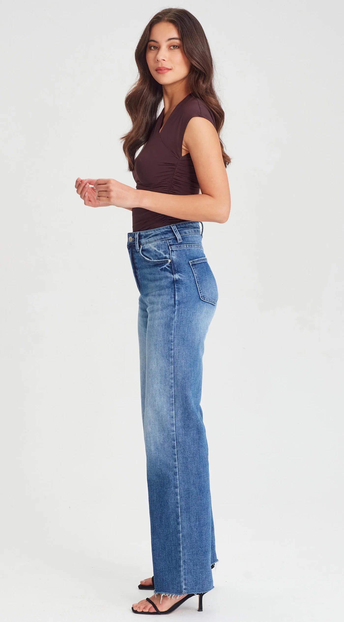 Alanis wide leg jean