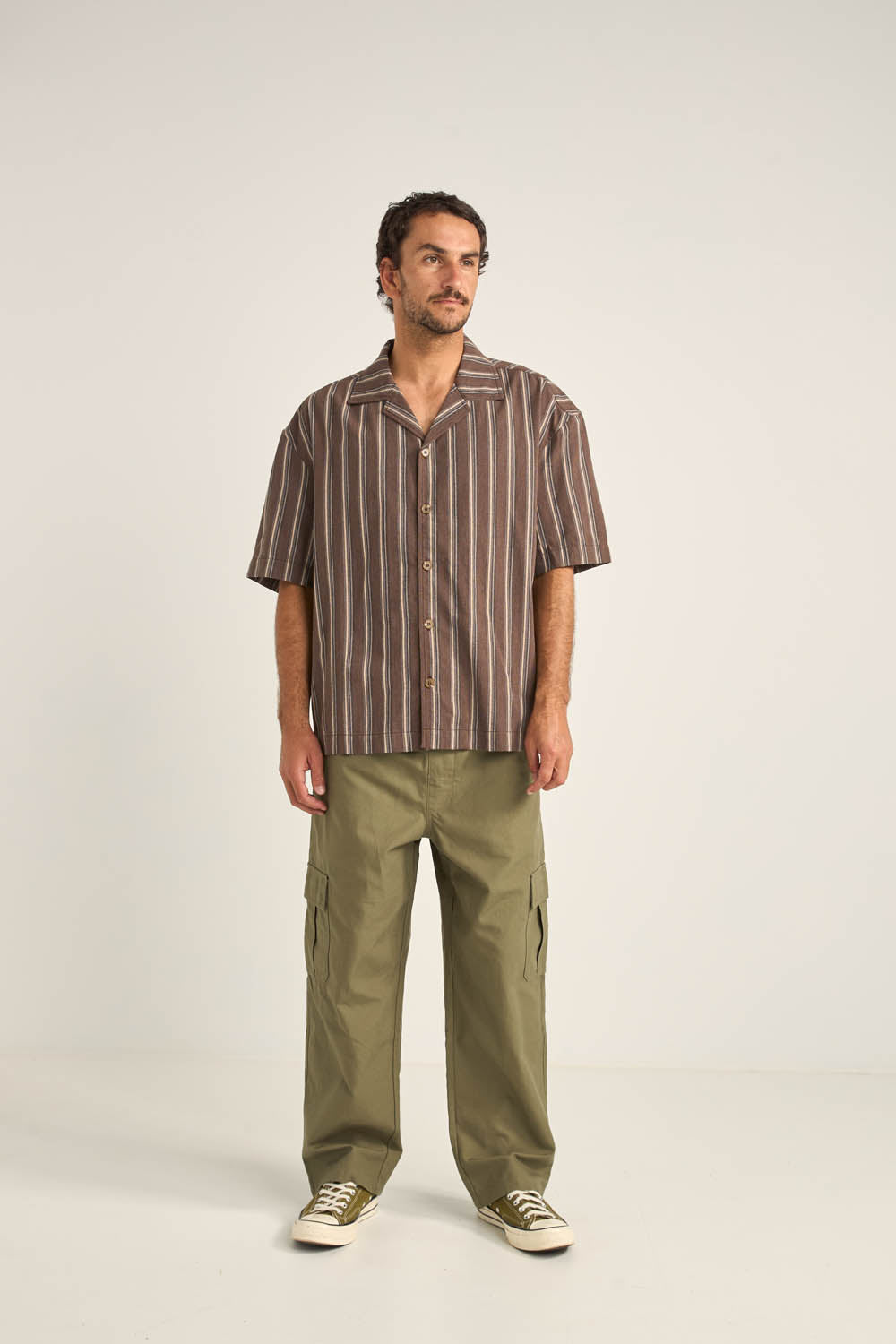 Baja Relaxed Stripe SS Shirt