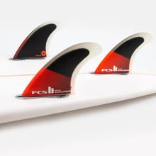 FCS 11 Accelerator PC Large Red/Black Tri Retail Fins