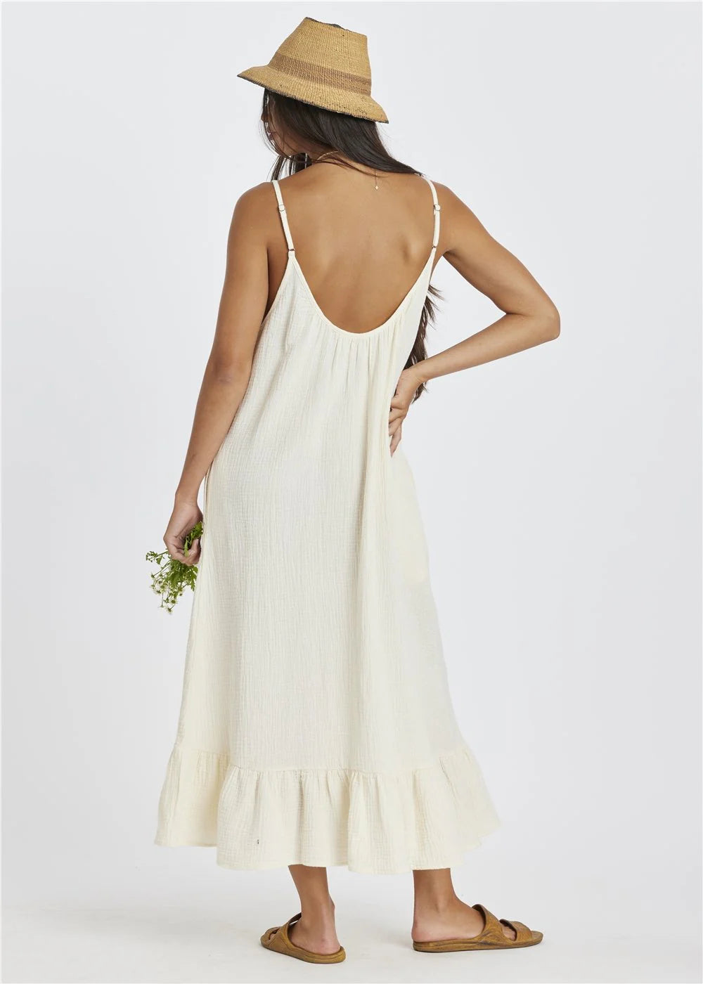 Beach Cruiser Woven Tank Dress