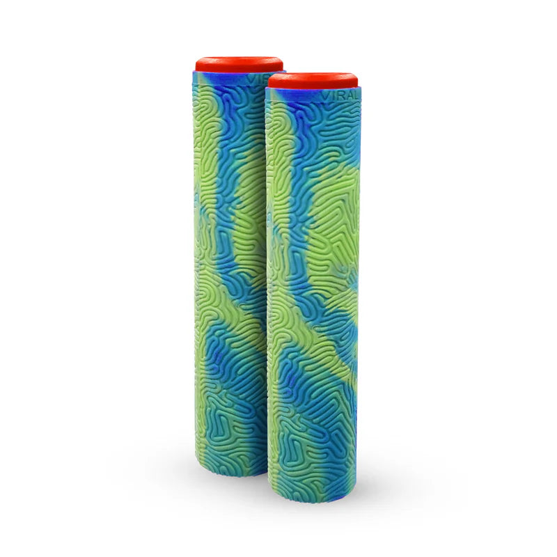 Madd MFX 180mm Viral TPR Grips Blue/Green