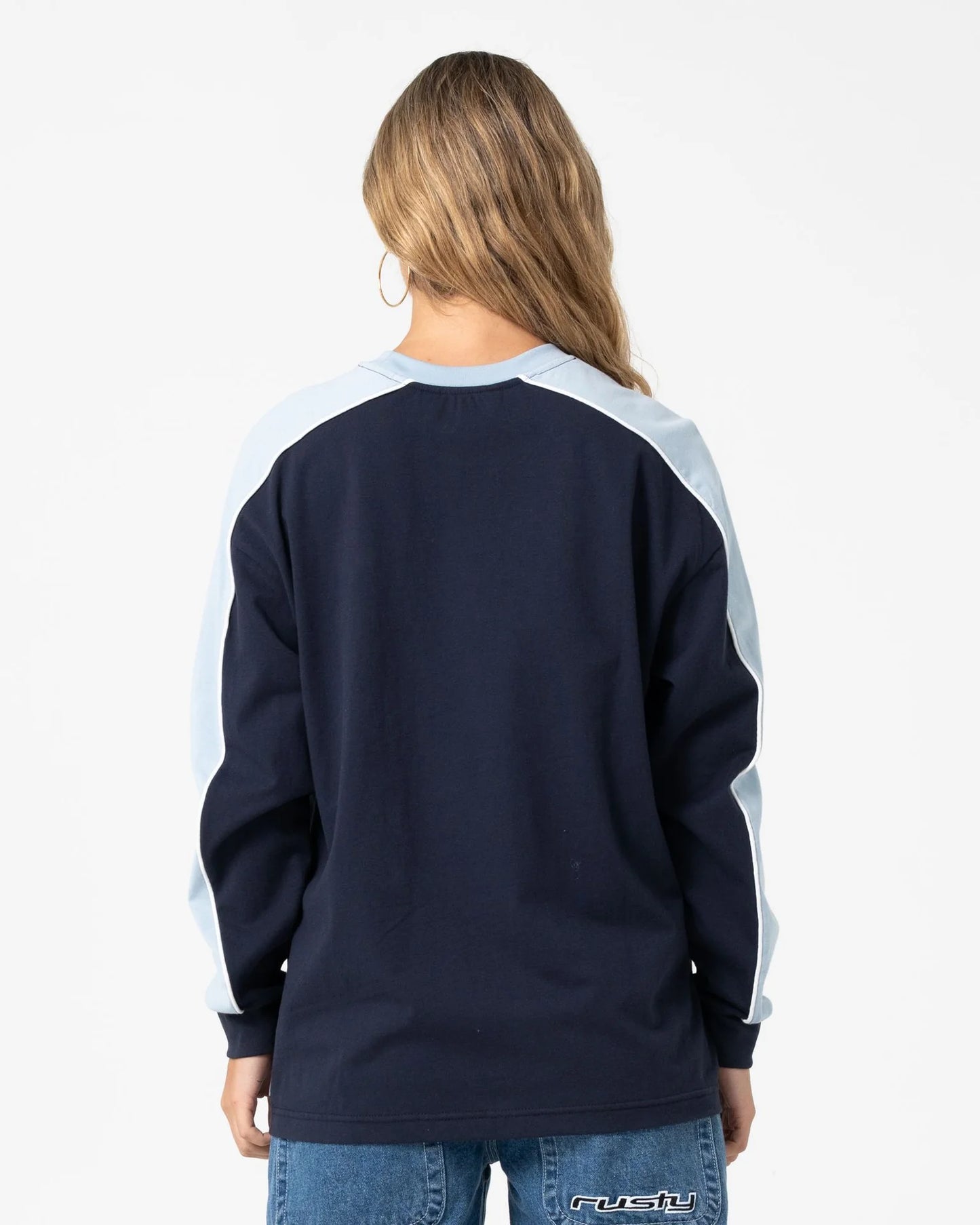 Fine Line Contrast L/S Tee