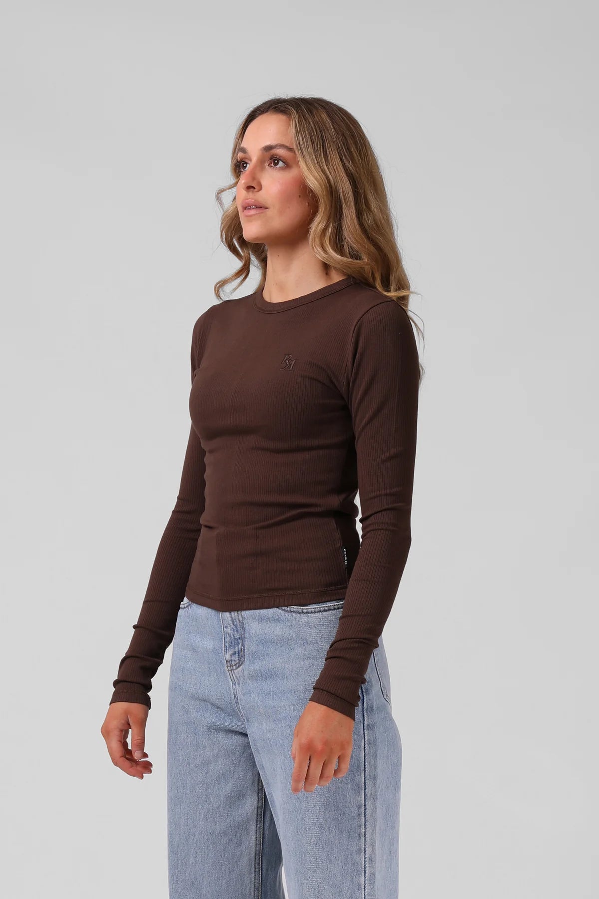 Ribbed L/S Tee