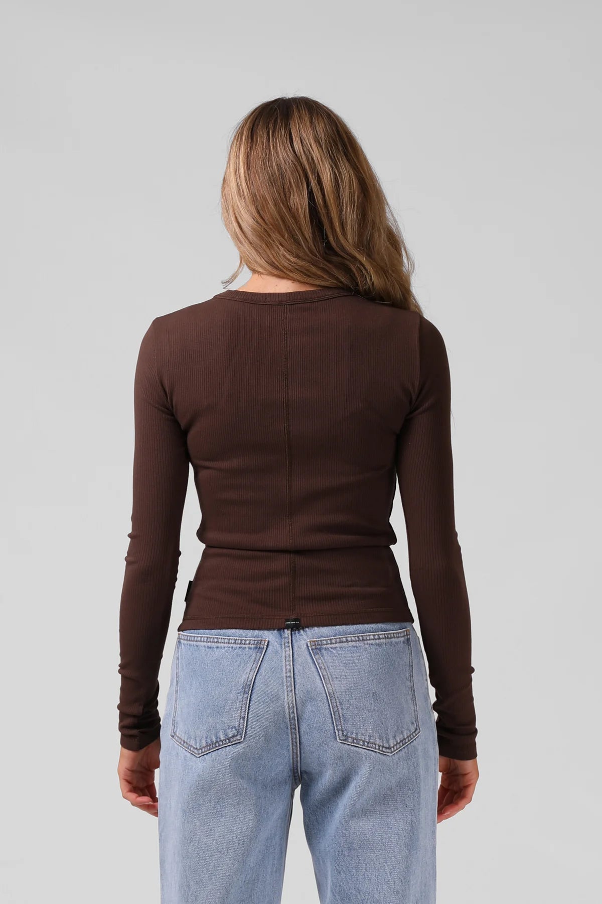 Ribbed L/S Tee