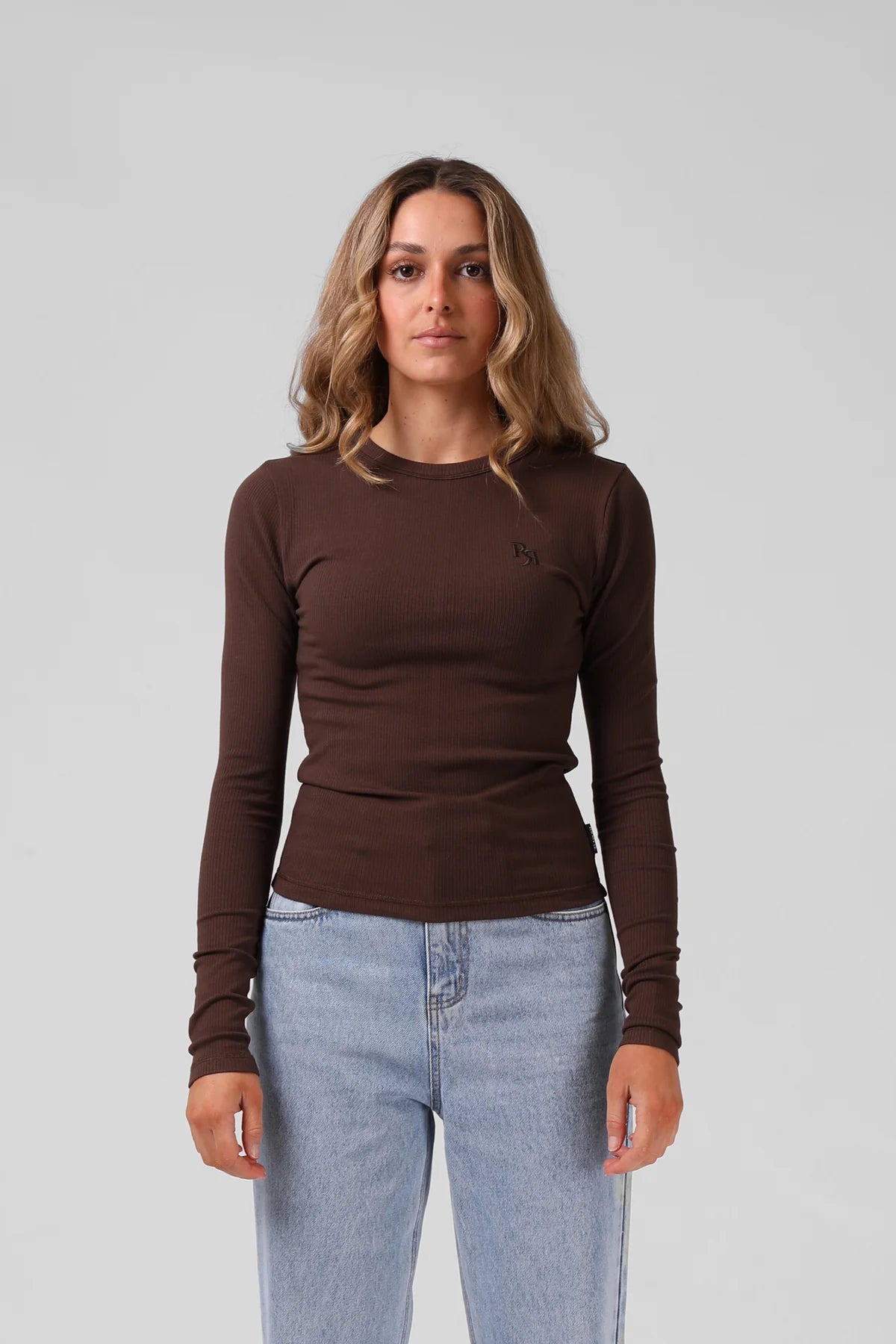 Ribbed L/S Tee