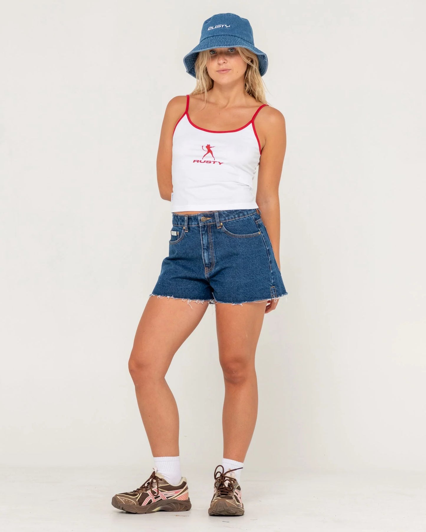 Miss Me Denim Bucket Hat