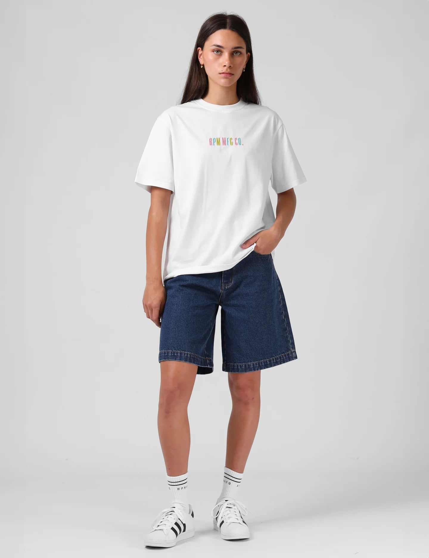 EMB Tee - White
