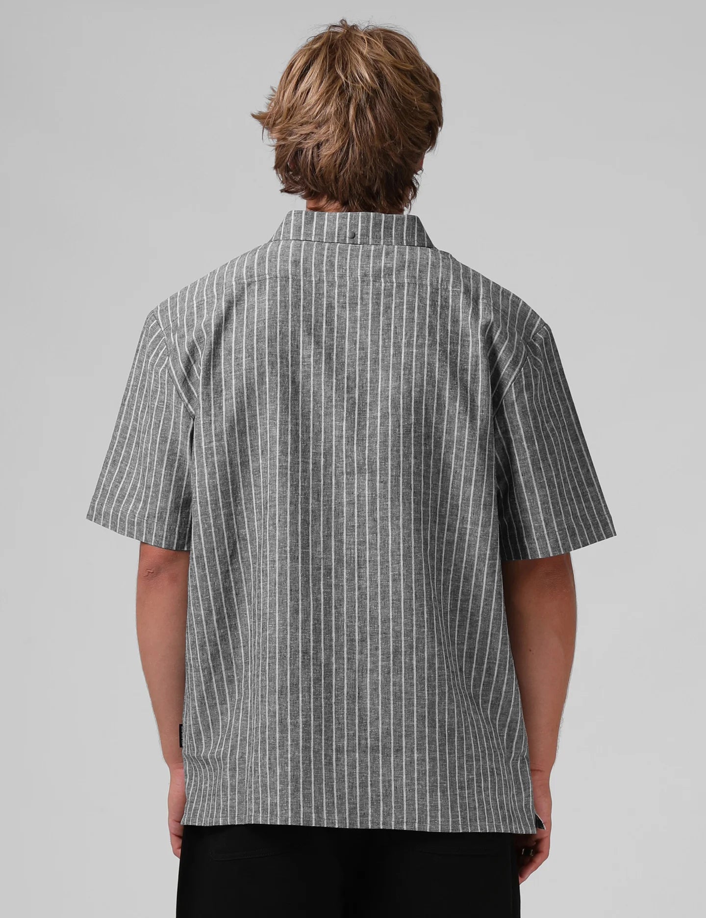 Linen Stripe SS Shirt