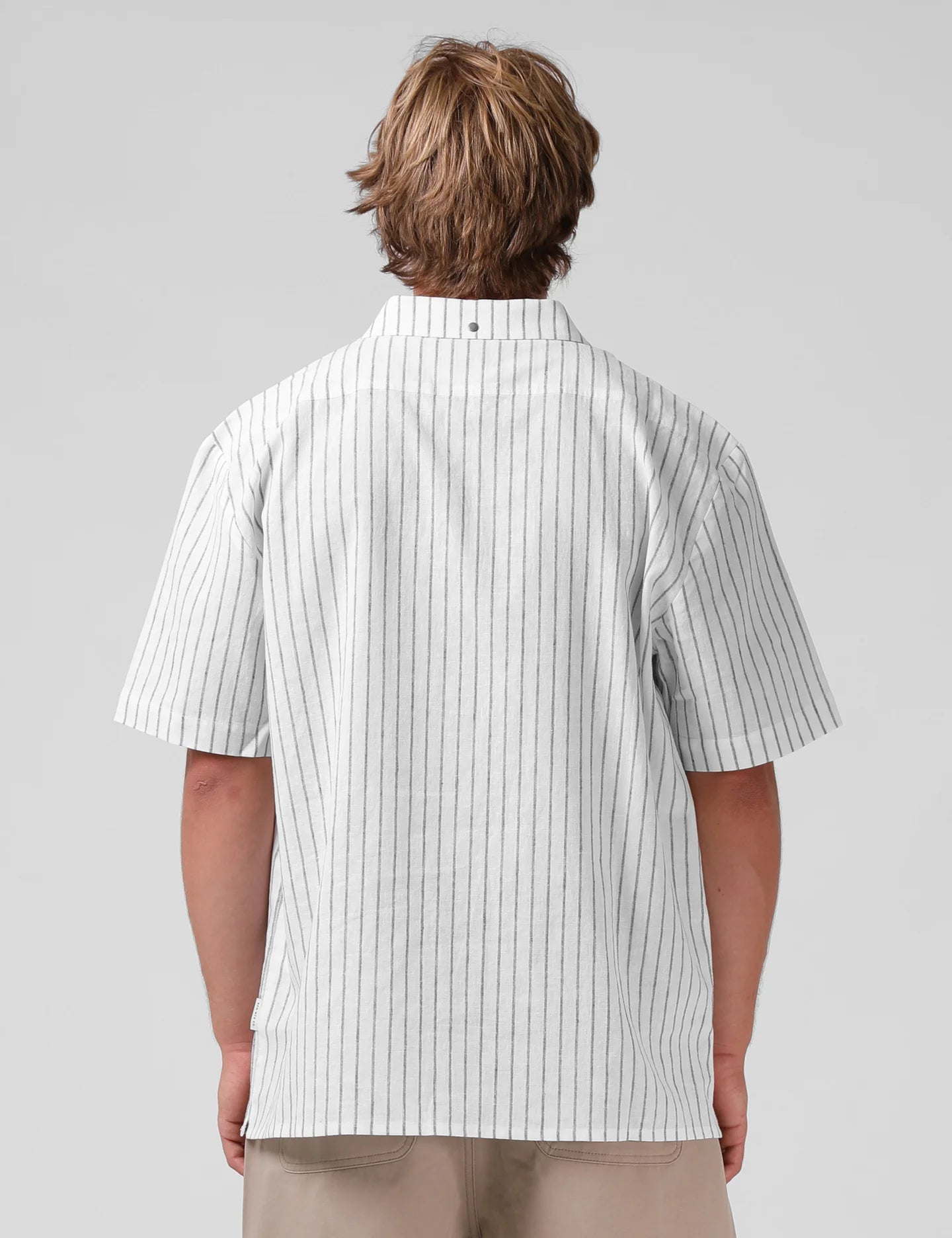 Linen Stripe SS Shirt