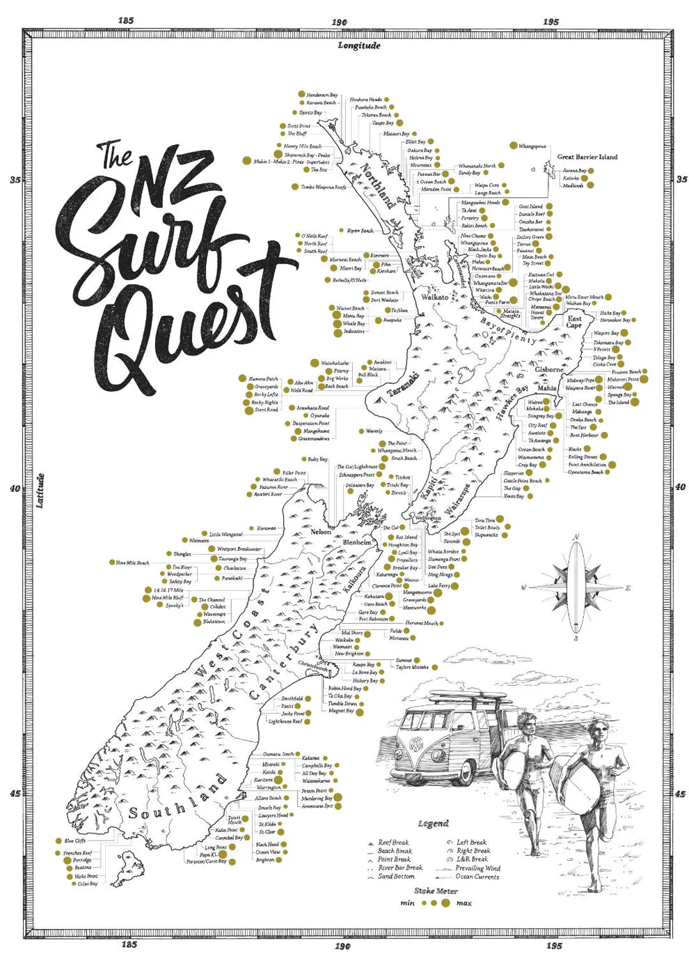 Quest Surf Map