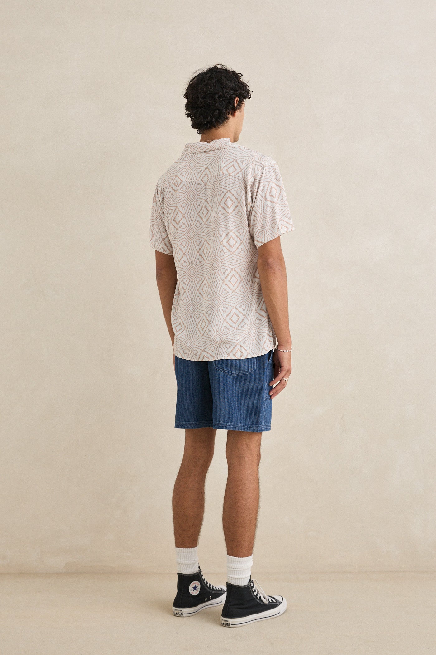 Textured Wale Jam - Washed Indigo