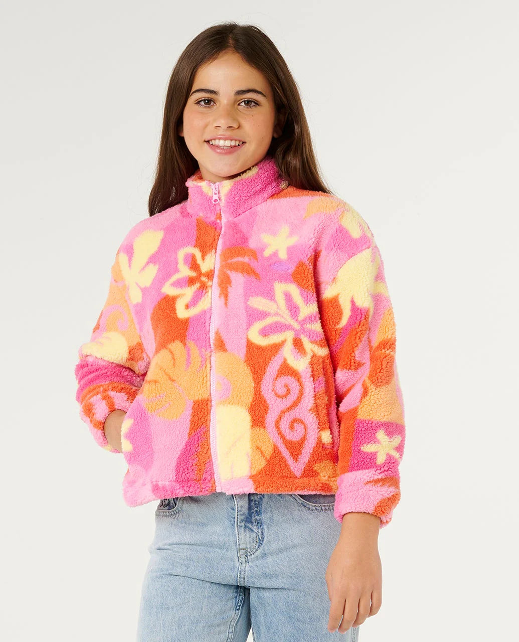 Tropical Polar Fleece Girl