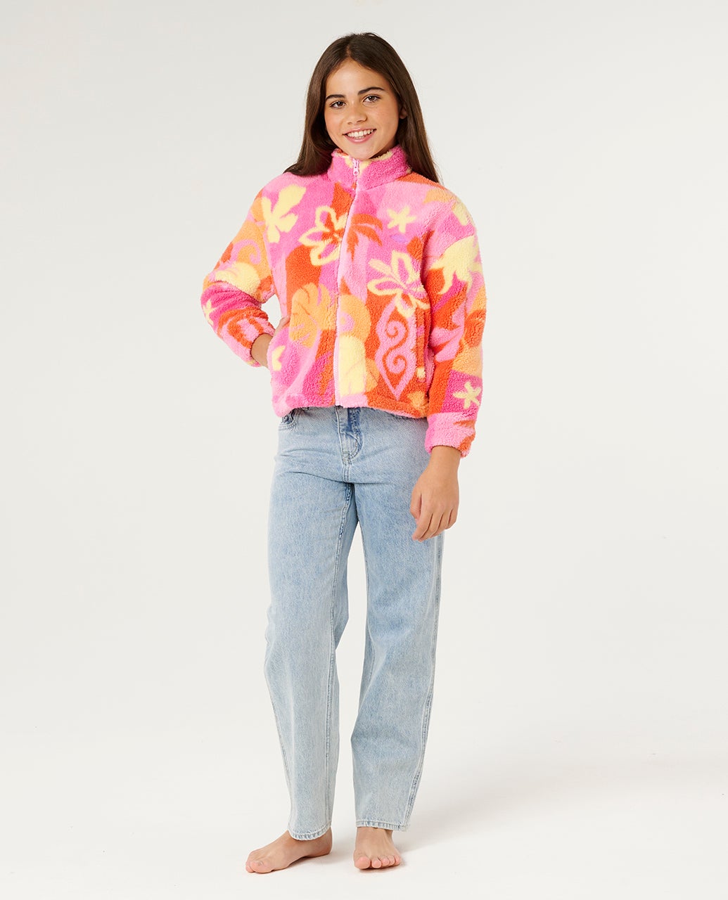 Tropical Polar Fleece Girl