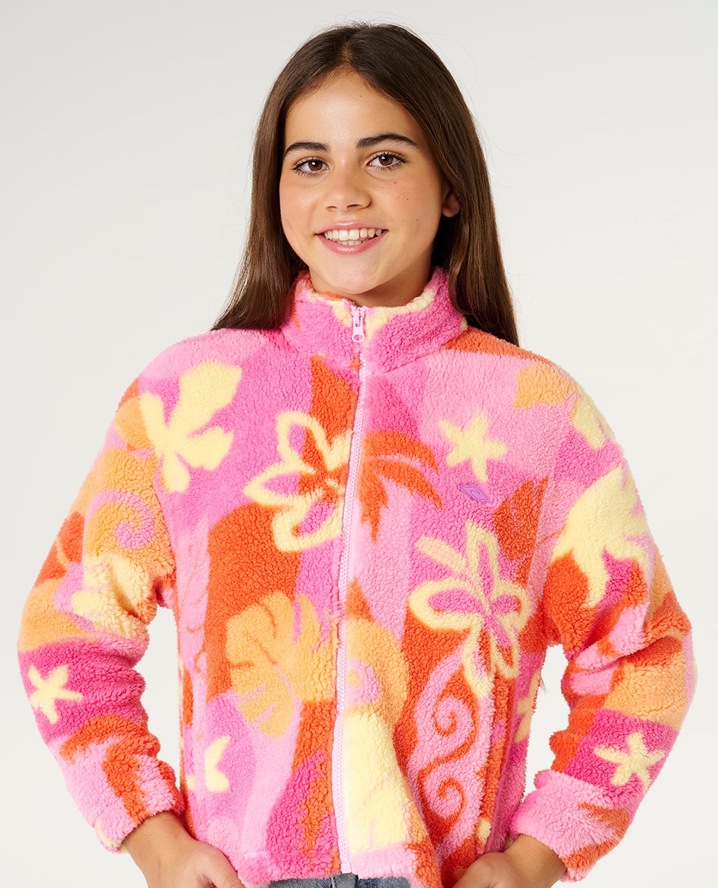 Tropical Polar Fleece Girl