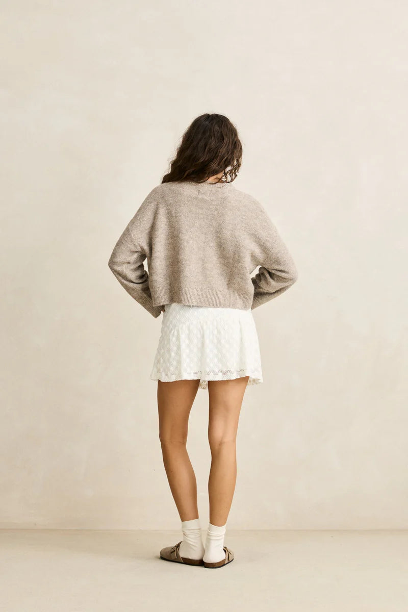 Blanca Floral Crop Cardigan