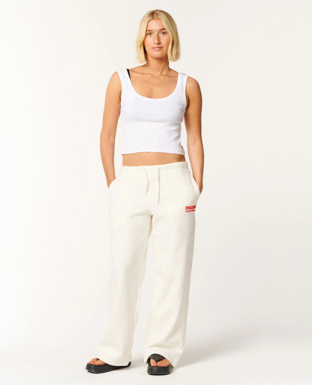 Surf Puff Wide Leg Track Pant