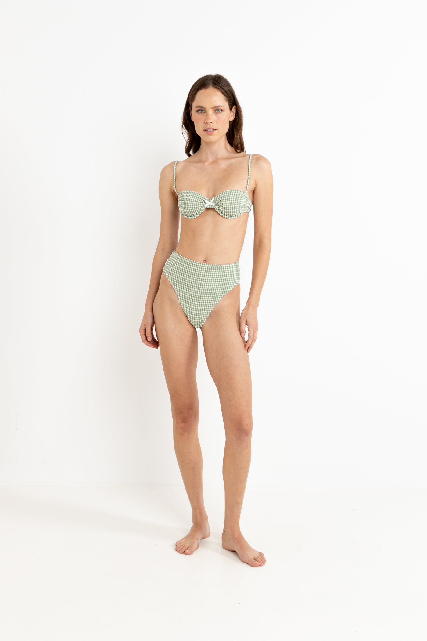 Lola Check Hi Waist Pant