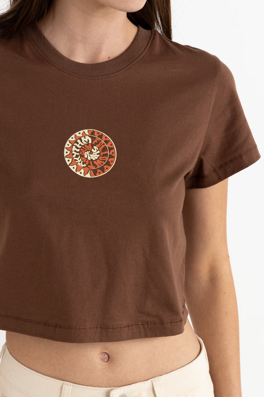 Rhythm Sun Crop Crew Tee