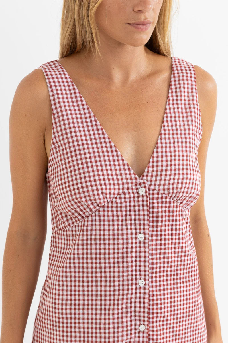 Lola Check Mini Dress