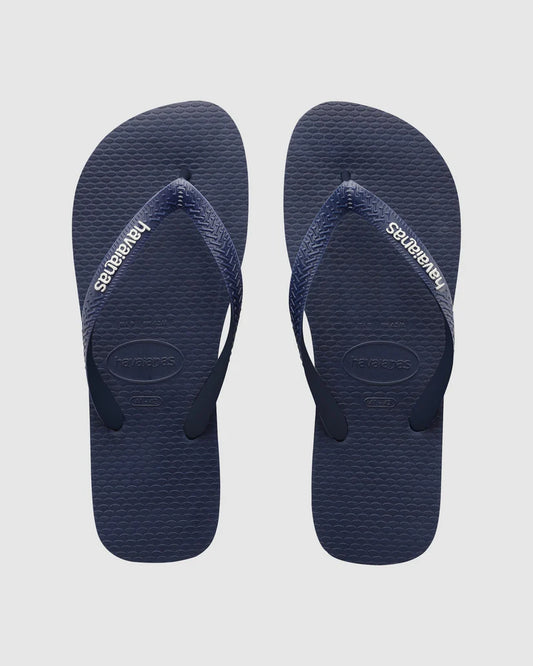 Havianas Brazil Logo Navy