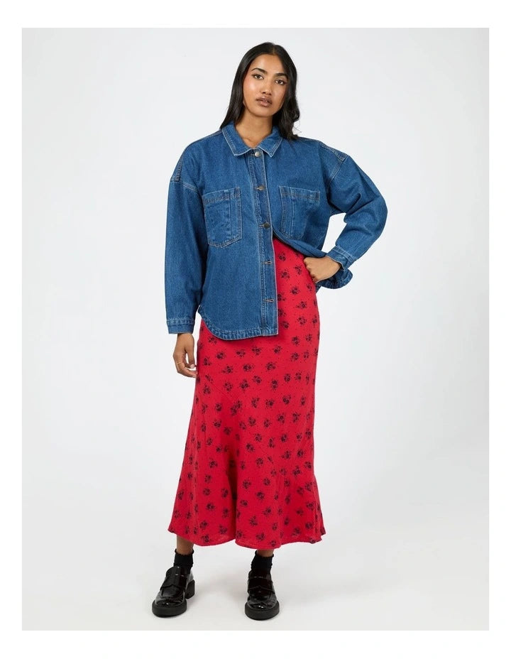 Tully Floral Maxi Skirt