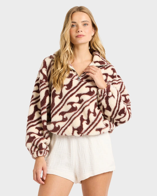 Dark Wave Half Zip Crew