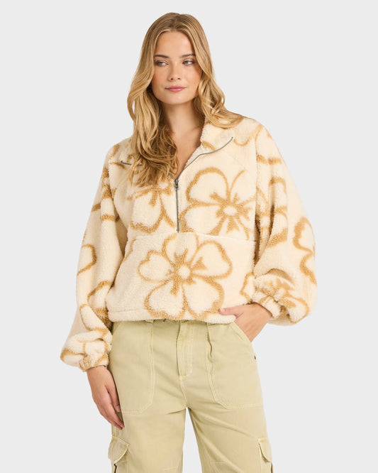 Last Time Half Zip Crew