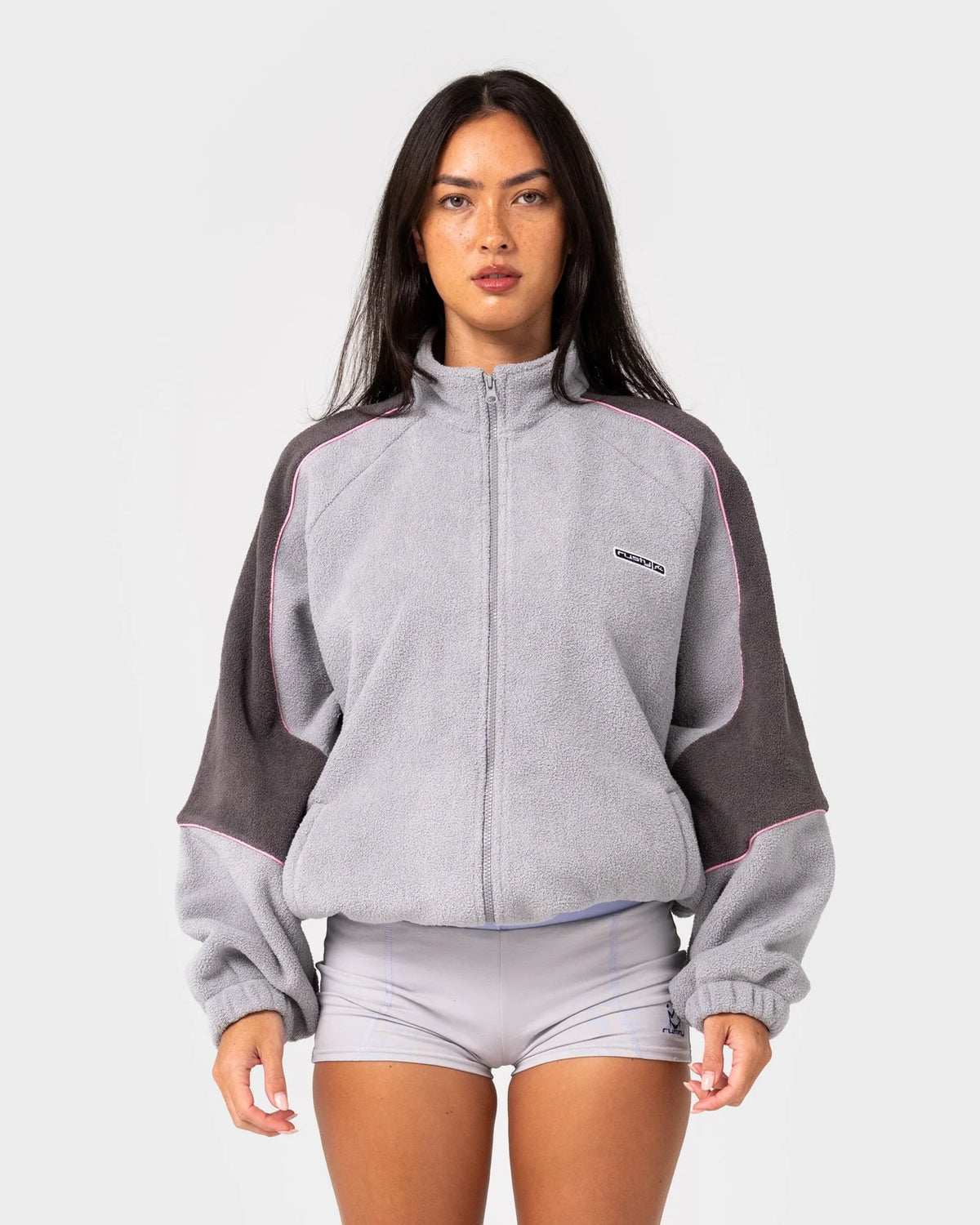 Coach Zip Thru Sherpa Fleece