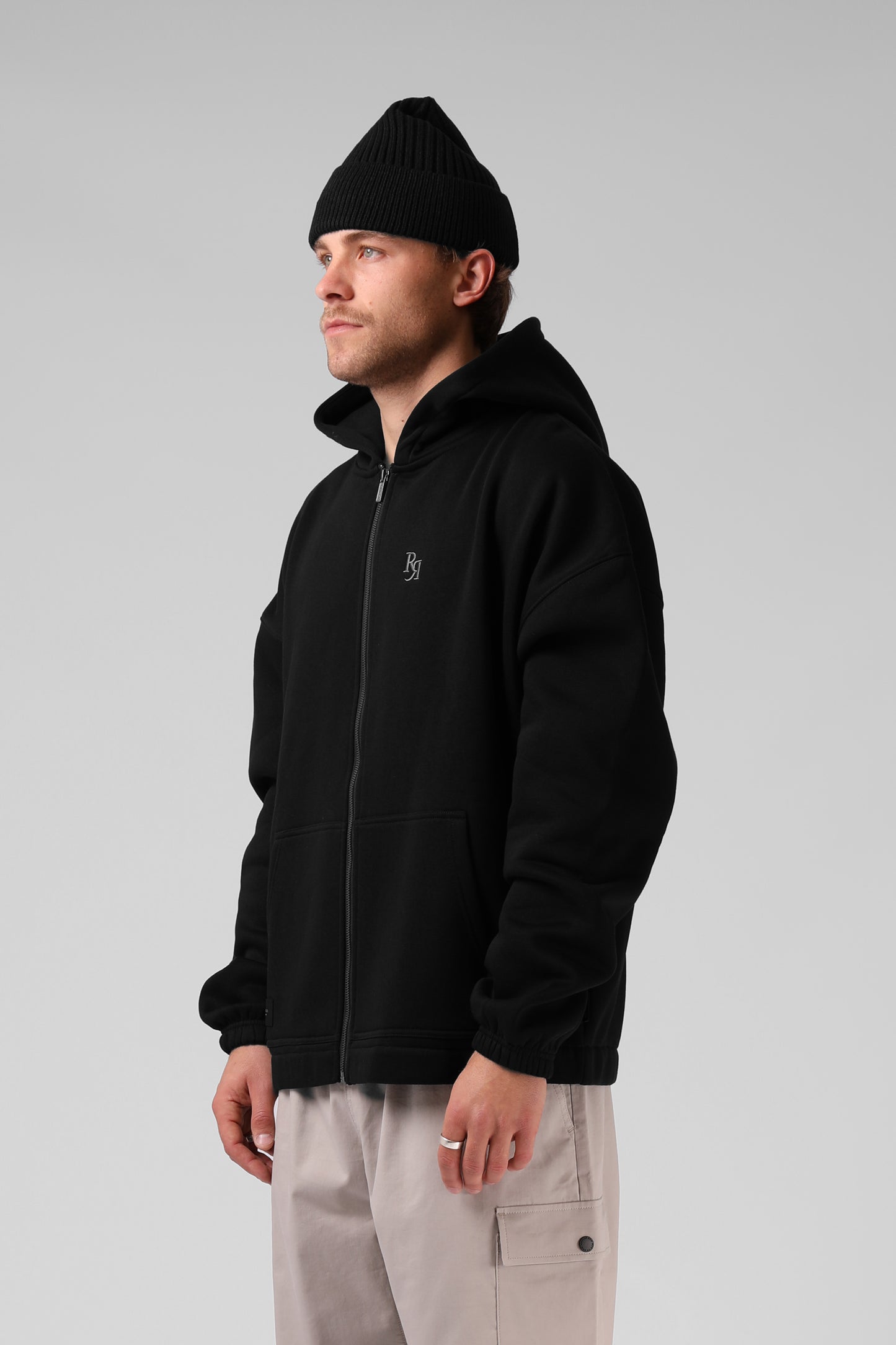 Laxed Zip Thru Hood