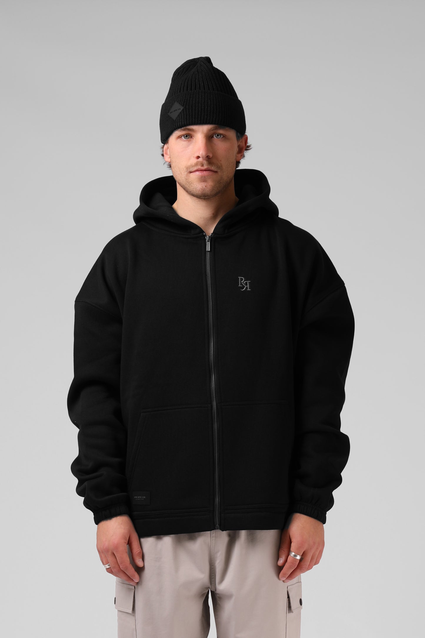 Laxed Zip Thru Hood