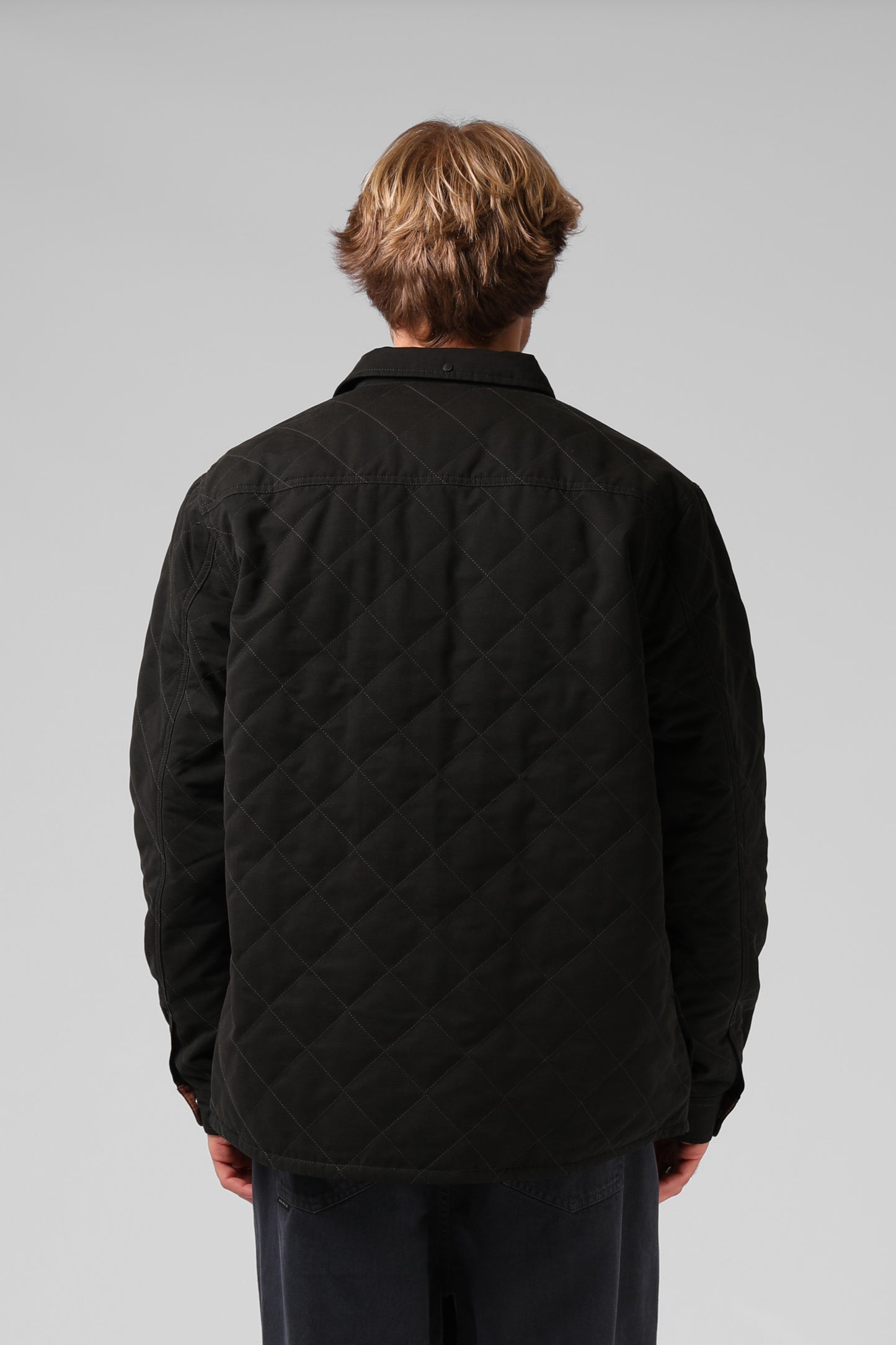 Quilted Jacket - Dark Olive