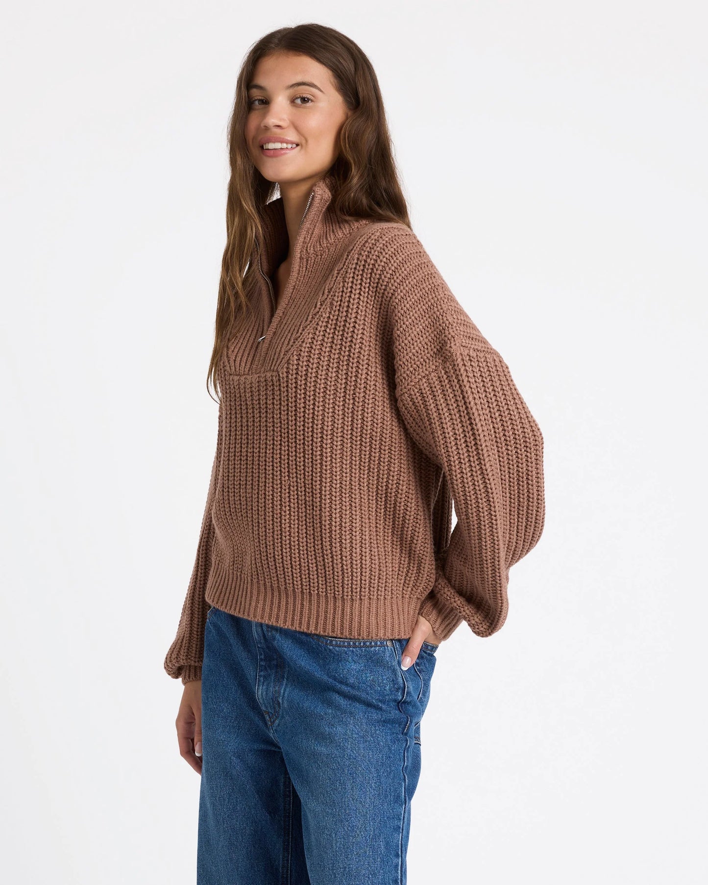 So Cozy Half Zip