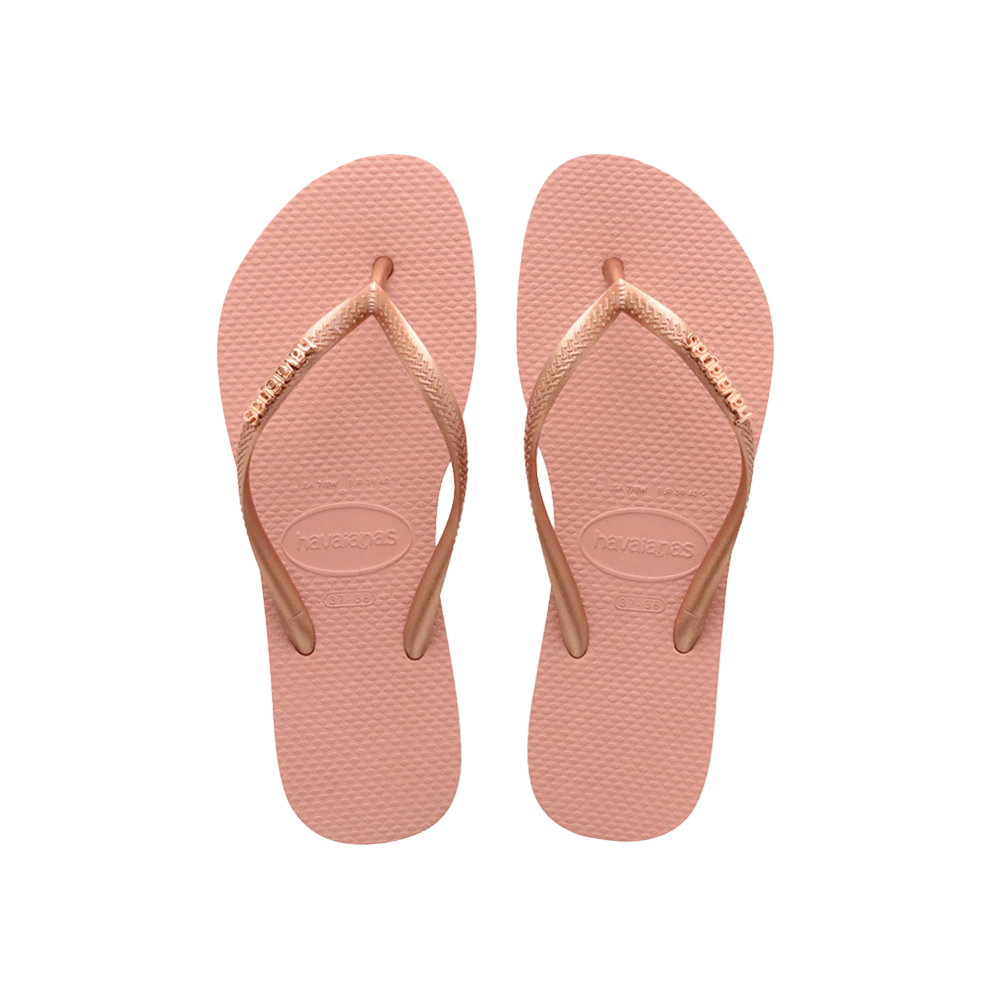 Havaianas Slim Logo Metallic