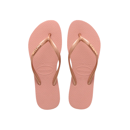 Havaianas Slim Logo Metallic